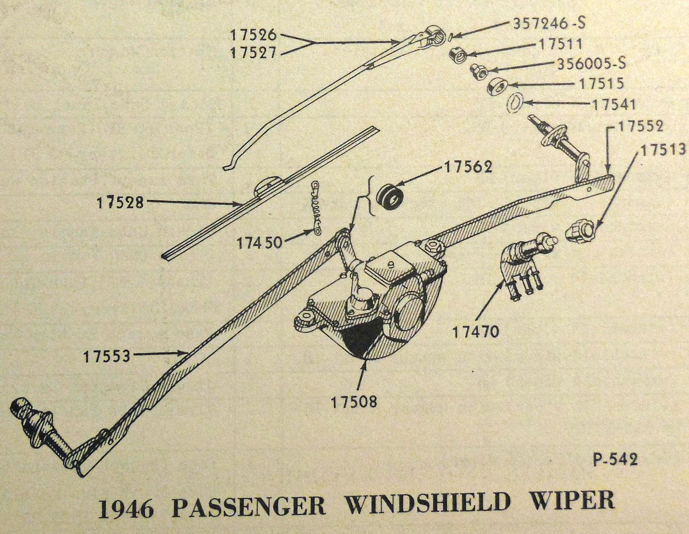 Original vacuum wiper Ford 1946..! The Ford Barn